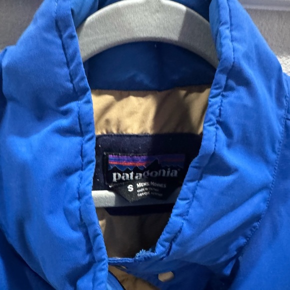 (S) Patagonia Men’s M's Bivy Down Vest (Blue/Royal Blue) - Picture 3 of 10